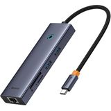 BASEUS - UltraJoy 7 PORT USB HUB - Zwart - USB 3.0 - 4K@60Hz
