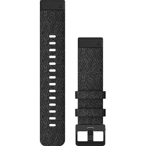 Garmin QuickFit (20 mm, Nylon, fenix 5S, fenix 6S, fenix 6S Pro, fenix 5S Plus), Horlogebandjes, Zwart