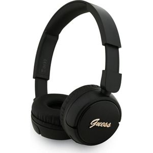 Guess - Metalen Logo Script - Bluetooth Koptelefoon - Zwart