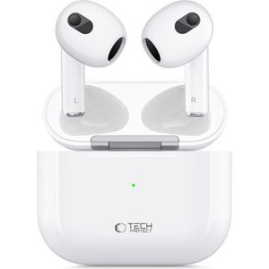 Tech-Protect UltraBoost - TWS Oortelefoon - Wit