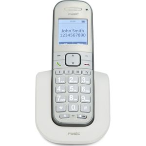 Fysic FX-9000 Senioren DECT telefoon - Extra luid gespreksvolume voor slechthorenden - Wit, Telefoon