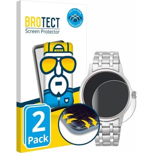 BROTECT Volledig bedekkende screen protector, Smartwatch beschermfolie, Transparant