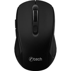 C-Tech - WLM-12 - Draadloze Muis - Zwart - Ergonomisch - Optische Technologie - 1600 DPI