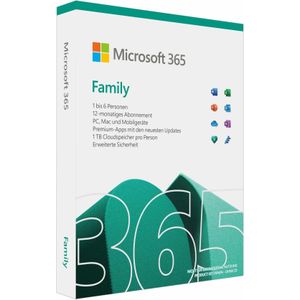 Microsoft 365 Familie voor Android & iOS & Mac OS & Windows