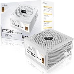 Antec - CSK750DC - Voeding - Wit - 750 Watt - 80 Plus Bronze