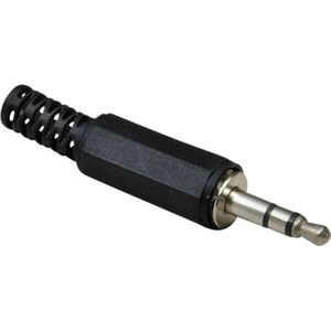 BKL Electronic Jack aansluiting 3.5 mm, Kabels + Stekkers, Zilver, Zwart