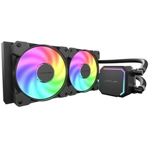 LC-Power - LC-CC-240-B-ARGB - CPU Waterkoeler - Zwart - 240 mm Radiator - ARGB Verlichting