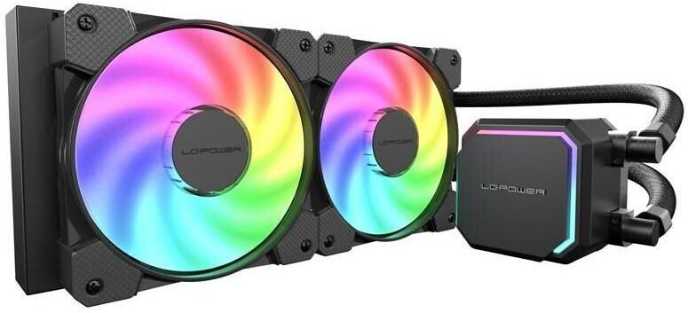 LC-Power - LC-CC-240-B-ARGB - CPU Waterkoeler - Zwart - 240 mm Radiator - ARGB Verlichting