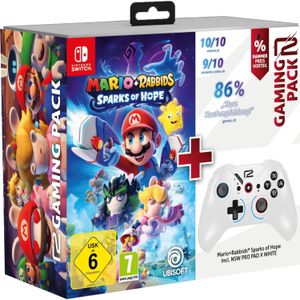 ready2gaming Nintendo Switch Mario + Rabbids Vonken van Hoop + (Switch), Controller, Wit