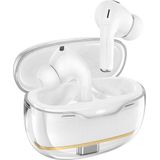 Hoco Wireless headphones wireless earphones bluetooth TWS EW54 white (4 h, Draadloze), Koptelefoon, Wit