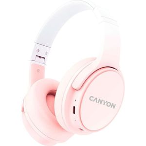 Canyon - OnRiff 4 - Bluetooth Hoofdtelefoon - Roze - On-Ear - 50 uur batterijduur