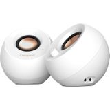 Creative Pebble Pro - 2.0 USB-C Computerluidsprekers - Bluetooth 5.3 - RGB Verlichting