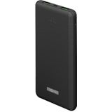 Goobay Draadloze QC/PD van 10000mAh (10000 mAh, 18 W, 37 Wh), Powerbank, Zwart