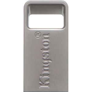 Kingston Technology DataTraveler Micro 3.1 128GB USB flash drive USB Type-A 3.2 Gen 1 (3.1 Gen 1) Metallic