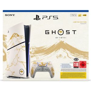 Sony PlayStation5 - Limited Edition Ghost of Yotei, Spelcomputer, Wit, Zwart