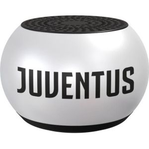 Techmade Minispeaker Ufficiale Juventus (Tm-Xvm3-Juv) (Werkt op batterijen), Bluetooth luidspreker, Zilver