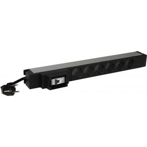 Legrand 646831 Stroomverdelingseenheid (PDU) 6 AC-uitgangen 1U, UPS accessoires