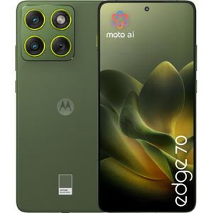 Motorola edge 70 (512 GB, Pantone Bronsgroen, 6.70", 5G), Smartphone, Groen