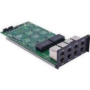 Moxa DE-LN08-RJ - 8-poorts 101001000 Mbps PCIe LAN-module, Netwerkkaarten