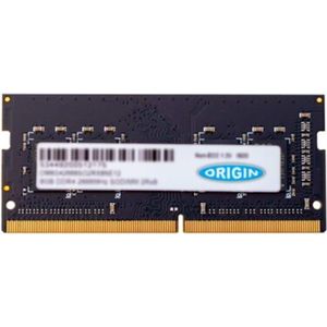 Origin Storage 16 GB DDR4 3200MHz SODIMM 2RX8 Non-ECC 1,2V, 1 x 16 GB, DDR4, 3200 MHz, 260-pin (1 x 16GB, 3200 MHz, DDR4 RAM, SO-DIMM), RAM, Turkoois