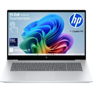 HP OmniBook 7 17-dc0079ng (17.30", 2048 GB, 32 GB, DE, Intel Core Ultra 7 258V), Notebook, Zilver