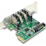 Delock - 89360 - PCI Express x1-kaart naar 4 x USB Type-A - 5 Gbps