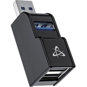 Sbox Converter H-606 3 Port USB-A (1x 3,0, 2x 2,0) (USB-A, 3 Havens), Docking station + USB-hub, Zwart