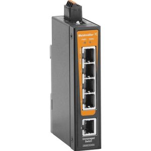 Weidmüller Netwerkschakelaar onbeheerd (5 ports), Netwerkschakelaar