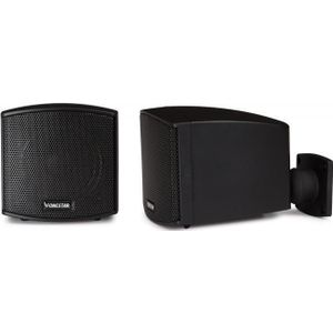 Fonestar CUBE-62 (1 paar, 12 W), HiFi + Home Cinema luidsprekers, Zwart