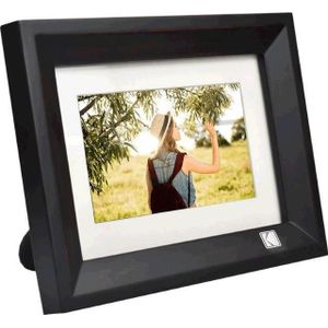 Kodak Fotolijst RDPF-700V (7", 1024 x 600 pixels), Digitaal fotolijstje, Zwart