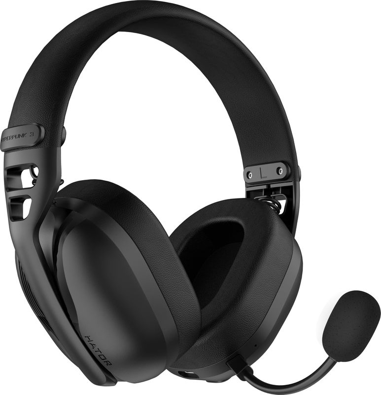 Hator - Hyperpunk 3 - Gaming Headset - Zwart - Draadloos en Bedraad
