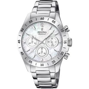 Festina  Horloge - Festina dames horloge - Zilver - diameter 38.5 mm - roestvrij staal