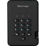 iStorage DiskAshur2 Externe SSD - 8 TB - USB 3.1 - Cijfercode - Zwart