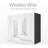 MikroTik WLAN Bridge Draadloze Draad Kit, 200m, Toegangspunt