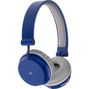 KitSound Metro (8 h, Draadloze), Koptelefoon, Blauw