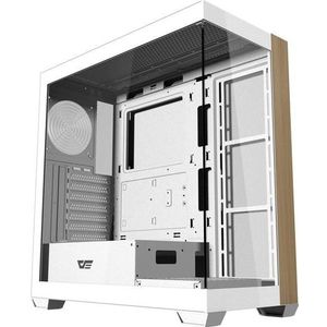 Darkflash Tech Darkflash DS900W computer case without fans (White), PC-behuizing, Wit