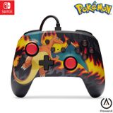 PowerA - Charizard - Gamecontroller - Rood/Zwart - Bedraad - Inclusief USB-kabel