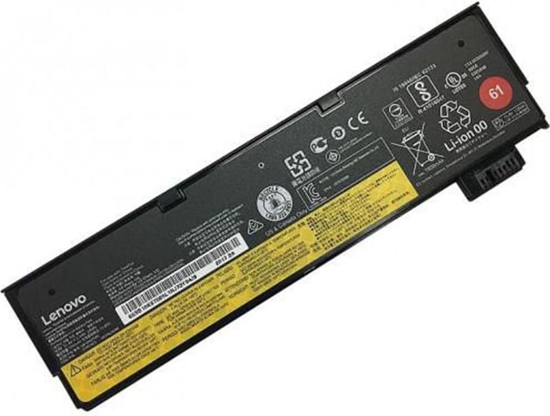 Lenovo - ThinkPad Batterij 61 - Laptop Batterij - 6 Cellen - Lithium-Ion - 4400 mAh