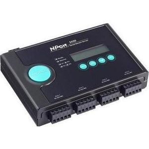 Moxa NPORT 5430 - Seriële 4-poorts RS-422485 apparaatserver, Printer server