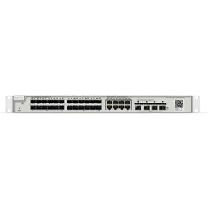 Ruijie - Reyee RG-NBS3200-24SFP/8GT4XS - Netwerkschakelaar - 24 SFP-poorten - 8 Gigabit RJ45