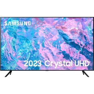 Samsung UE43CU7172U (43"", LED, 4K, 2023), TV, Zwart