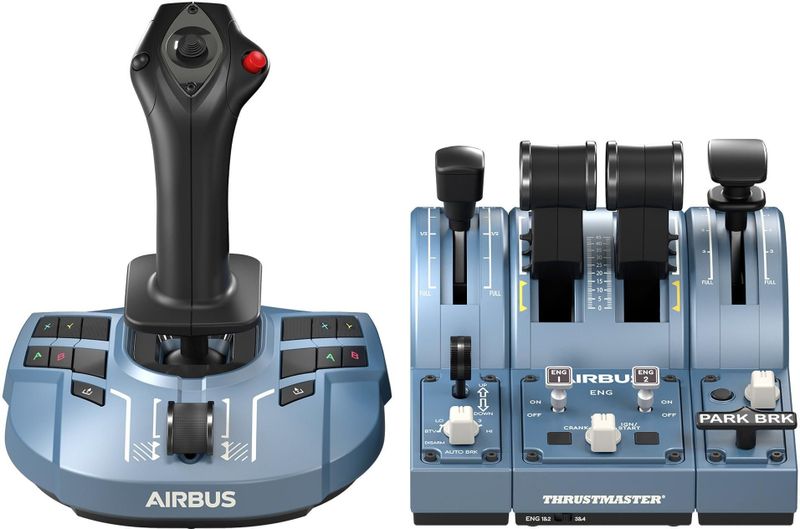 Thrustmaster - TCA Kapitein X Airbus Editie - Joystick - Veelkleurig - Controller voor Xbox en PC