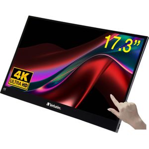 Verbatim - Draagbare Monitor - 4K - 15.6 inch - Touchscreen - IPS