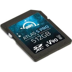 OWC - Atlas S Pro - Geheugenkaart - Zwart - 512 GB - SDXC UHS-II V90