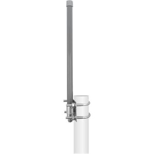 Delock 433 MHz antenne N fitting 2 dBi 40 cm omnidirectioneel stijf buiten grijs, Netwerkantenne