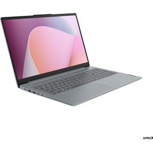 Lenovo IdeaPad Slim 3 AMD Ryzen™ 3 7320U Laptop 39,6 cm (15.6") Full HD 8 GB LPDDR5-SDRAM 512 GB SSD Wi-Fi 6 (802.11ax) Grijs