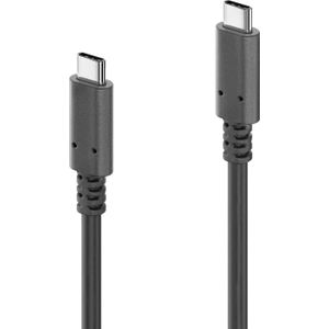 Purelink USB 3.1 kabel met E-markering, 100W USB C - USB C 1,5 m (1.50 m, USB 4.0), USB-kabel