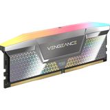 CORSAIR - Vengeance RGB - DDR5 CUDIMM - Zilver - 48GB (2x24GB) 8400MHz CL40-52-52-135 1.4V Intel XMP