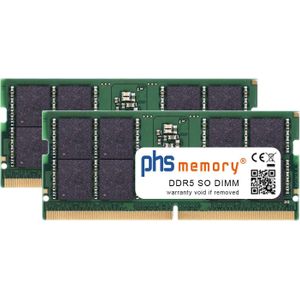 PHS-memory RAM geschikt voor HP ZBook Studio 16 G10 (2 x 32GB), RAM Modelspecifiek