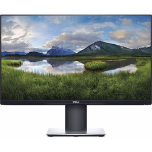 Dell P2421D (2560 x 1440 pixels, 24"), Monitor, Zwart